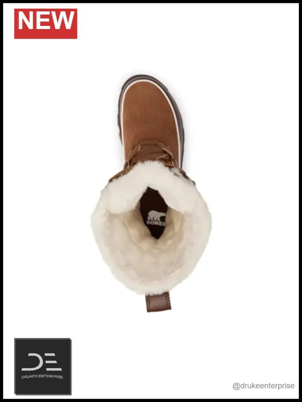 Sorel Tivoli V Tall Waterproof Suede Winter Boots Faux Fur Collar